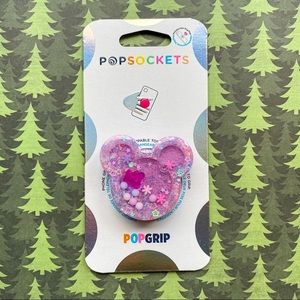 Winter Christmas Mickey Minnie PopSocket